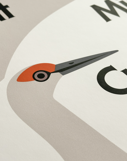 Great Midwest Crane Fest Poster