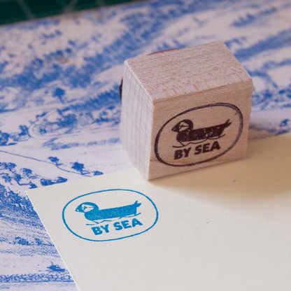“By Sea” Puffin Stamp