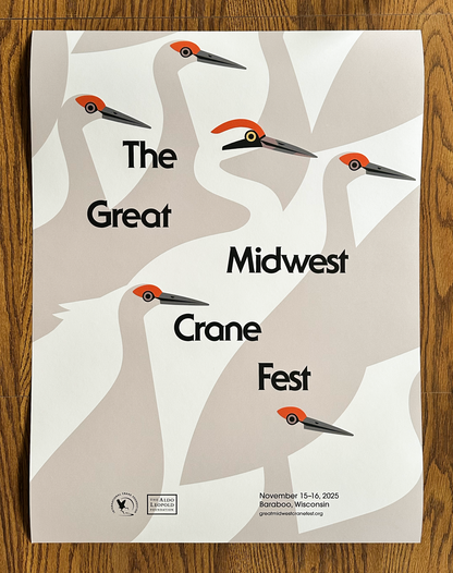 Great Midwest Crane Fest Poster