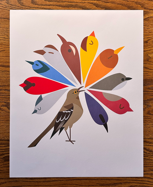 Mockingbird’s Muses Print