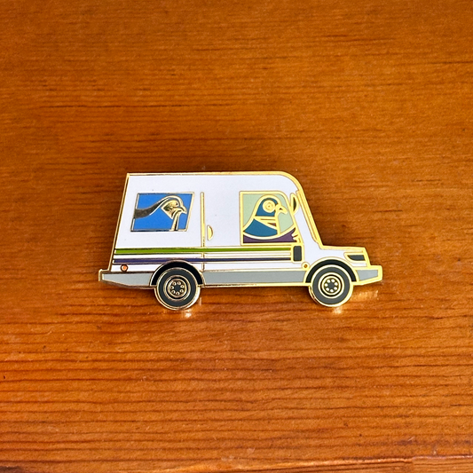 Pigeon Mail Pin
