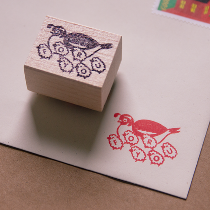 “For You” Quail Stamp