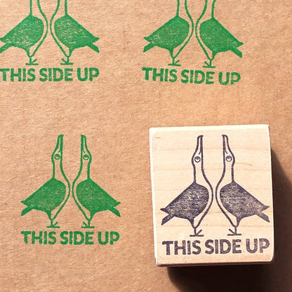 “This Side Up” Albatross Stamp